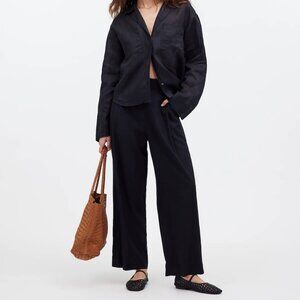 Madewell Pull-On Straight Crop Pant 4